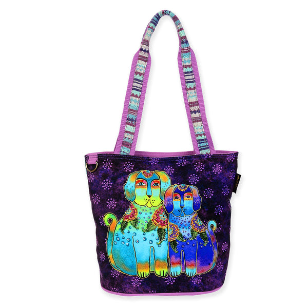 Amigos de Colores Medium Tote - Laurel Burch Studios