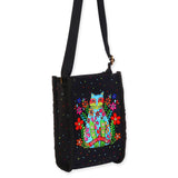 Azara Cat Neoprene Crossbody - Laurel Burch Studios