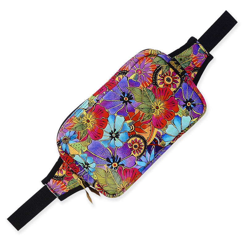 Blossoming Florals Neoprene Belt Bag - Laurel Burch Studios