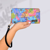 Blossoming Florals Wristlet Wallet - Laurel Burch Studios