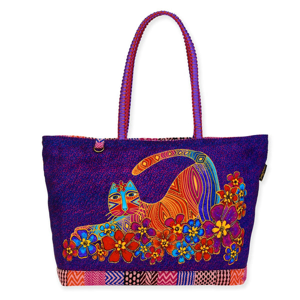 Catnificent Large Tote | Laurel Burch Studios