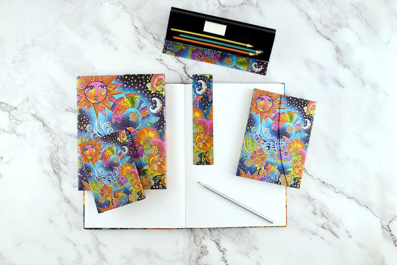 Celestial Magic Hardcover Mini Journal - Unlined - Laurel Burch Studios