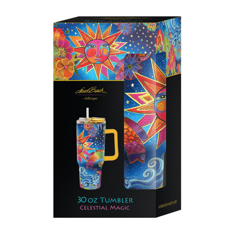 Celestial Magic Insulated Tumbler - 30 oz. - Laurel Burch Studios