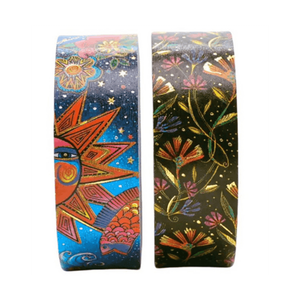 Celestial Magic/Wild Flowers Washi Tape - 2 Pack - Laurel Burch Studios