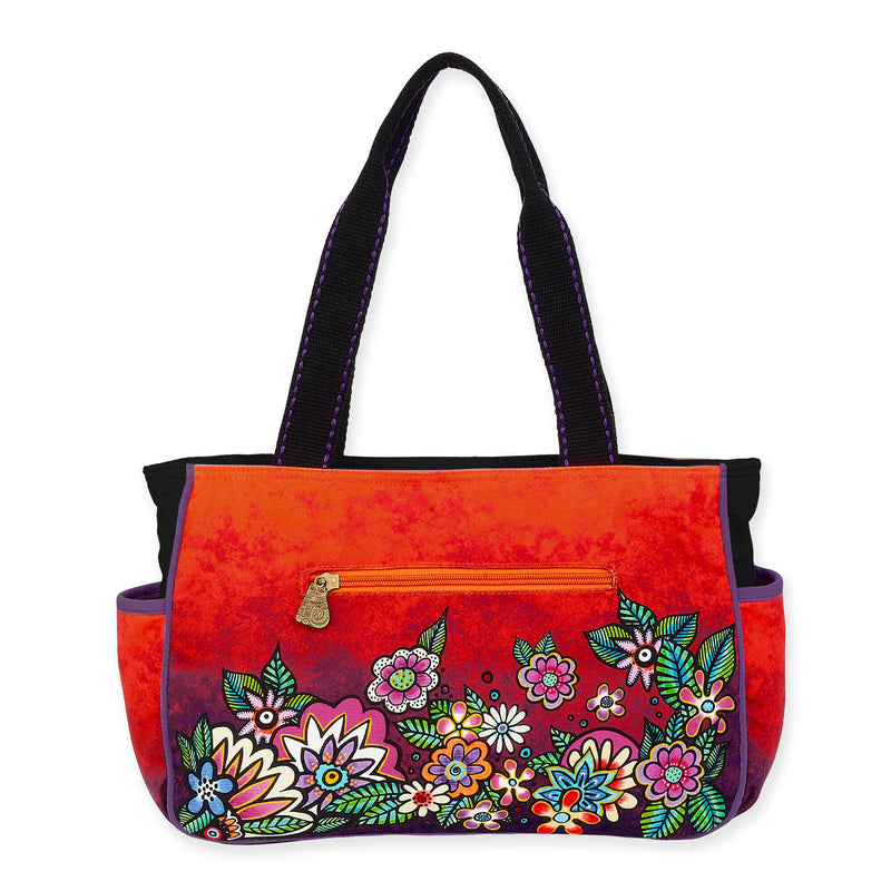 Chant D'Oiseau Medium Tote Laurel Burch Studios