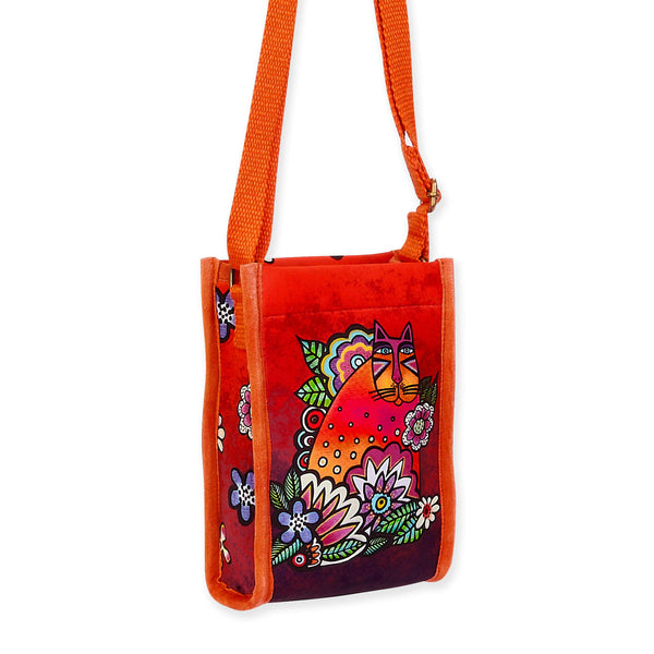 Chant D'Oiseau Neoprene Crossbody - Laurel Burch Studios