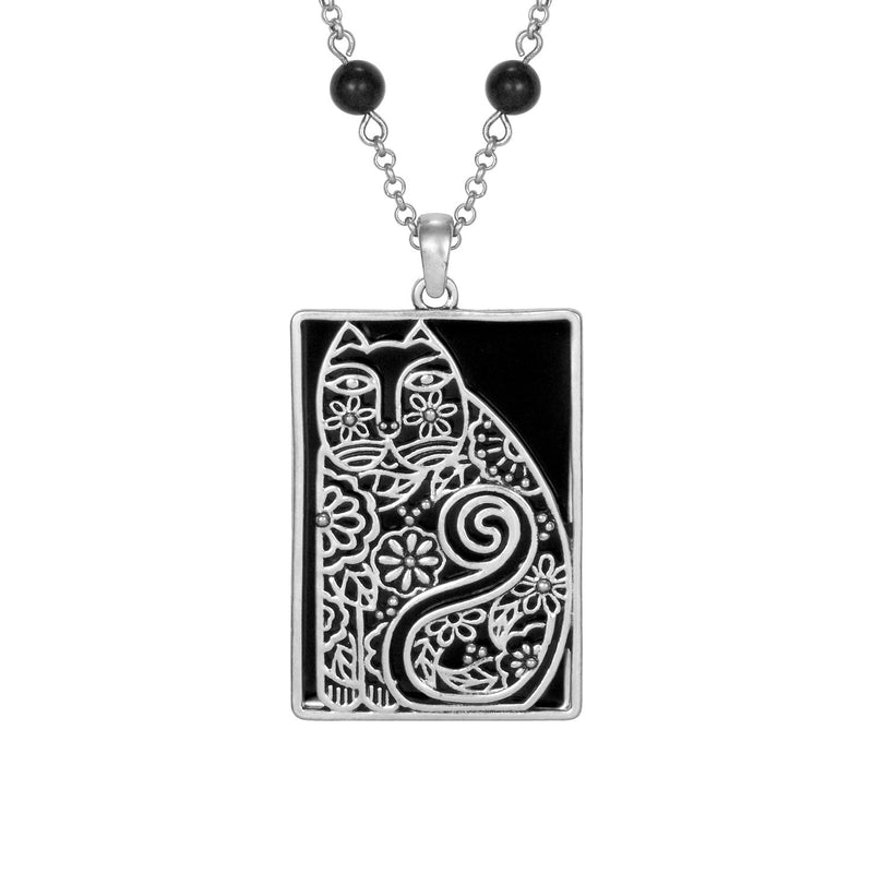 Elijah's Garden Necklace - Black - Laurel Burch Studios