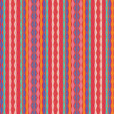 Fantasticats Geo Stripe by - the - yard - Orange - Laurel Burch Studios