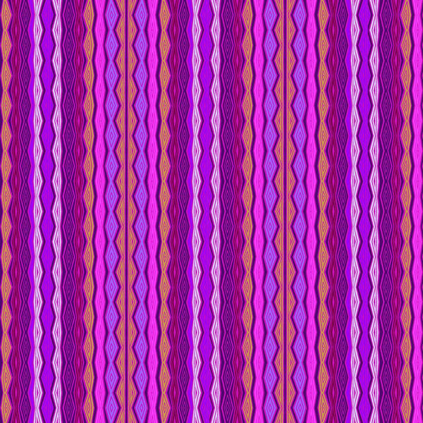 Fantasticats Geo Stripe by - the - yard - Purple - Laurel Burch Studios