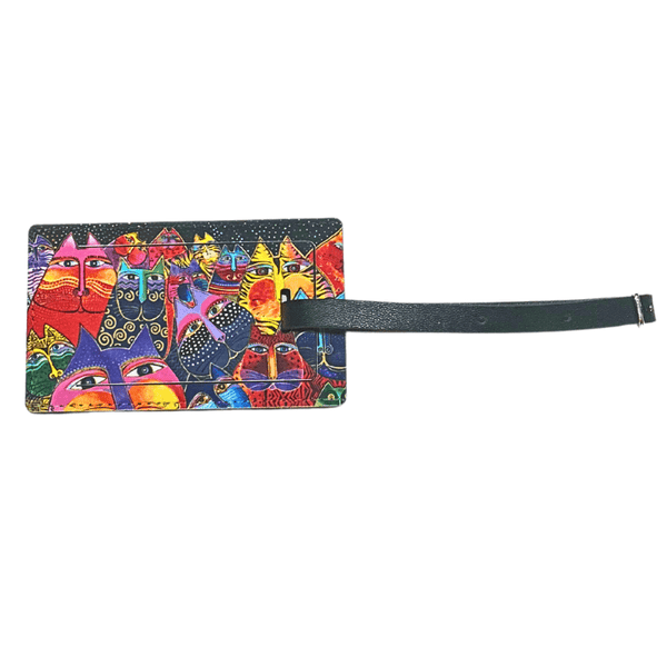 Fantasticats Luggage Tag - Laurel Burch Studios