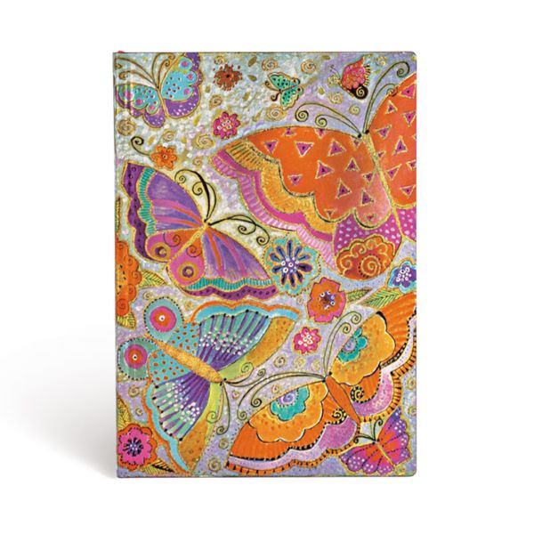Flutterbyes Softcover Flexi Mini Journal - 240 lined Pages - Laurel Burch Studios