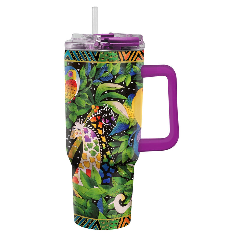 Jungle Song Insulated Tumbler - 30 oz. - Laurel Burch Studios