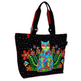 Kaleidoscope Kat Large Tote - Laurel Burch Studios