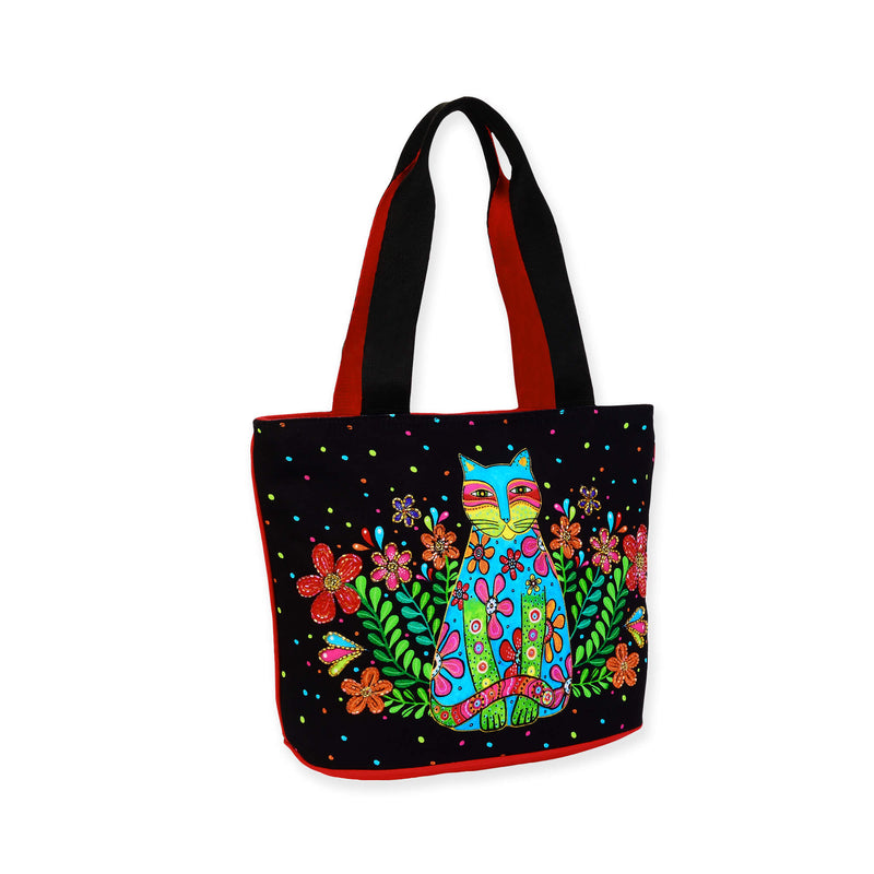 Kaleidoscope Kat Medium Tote - Laurel Burch Studios