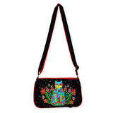 Kaleidoscope Kat Small Crossbody - Laurel Burch Studios