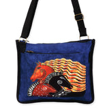 Midnight Mares Medium Crossbody - Laurel Burch Studios