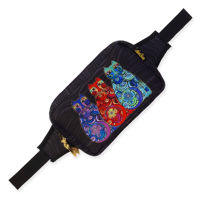 Olas De Colores Neoprene Belt Bag - Laurel Burch Studios