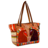 Rushia & Rusty Medium Tote - Laurel Burch Studios