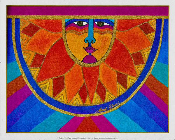 Sun Spirit Print - 8" x 10" - Laurel Burch Studios