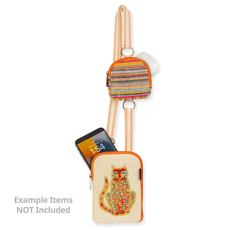 Tabby Cat Crossbody Phone Case - Laurel Burch Studios