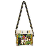 Zahara Zebra 2 - Piece Crossbody - Laurel Burch Studios