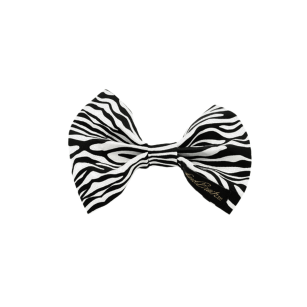 Zebra Pet Bow Tie - Collar Accessory - Laurel Burch Studios