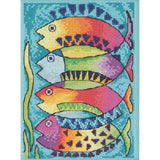 Peces Cross Stitch Kit-CRAFT-Wichelt Imports-Laurel Burch Studios