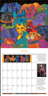 2024 Limited Edition Laurel Burch Wall Calendar - Laurel Burch Studios