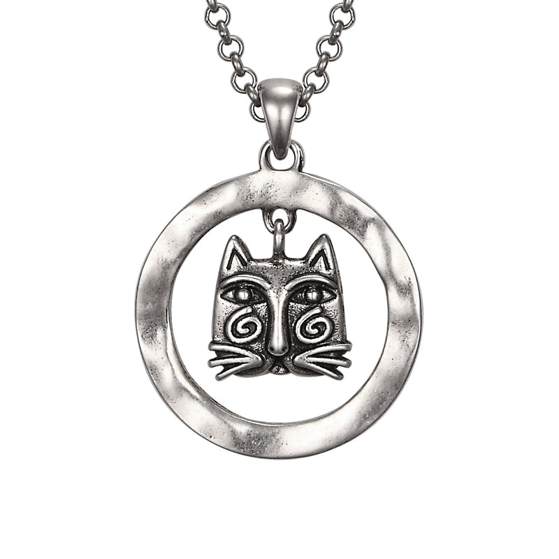 Whirly Cat Necklace Jewelry Laurel Burch Jewelry - Laurel Burch Studios