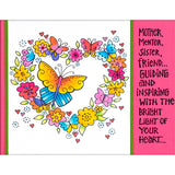 Inspiring Light Cling Stamp Set-Stamps-Stampendous-Laurel Burch Studios
