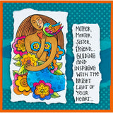 Inspiring Light Cling Stamp Set-Stamps-Stampendous-Laurel Burch Studios