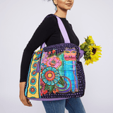 Acacia Cat Large Tote - Laurel Burch Studios