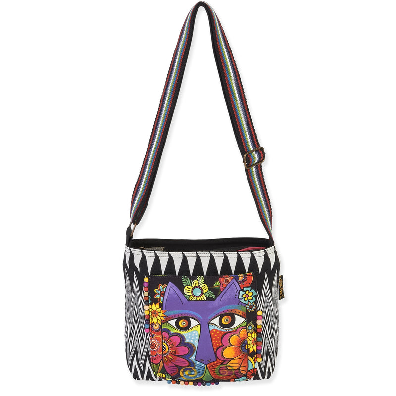 Blossoming Feline Crossbody - Laurel Burch Studios