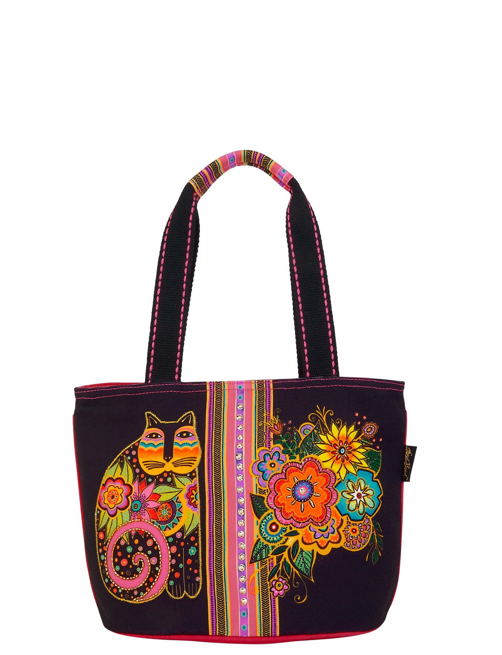 Laurel Burch LB4312 15.5 x 4.5 x 10 in. Medium Tote Zipper Top Laurel Burch LB4312 15.5 x 4.5 x 10 in. Medium Tote Zipper Top