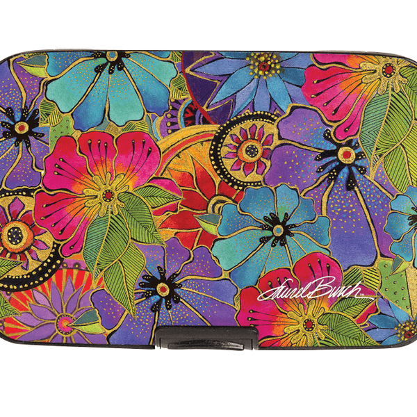 Blossoming Florals Armored Wallet | Laurel Burch Studios