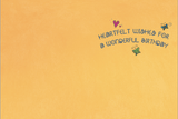 Butterfly Hearts Birthday Card - Single - Laurel Burch Studios