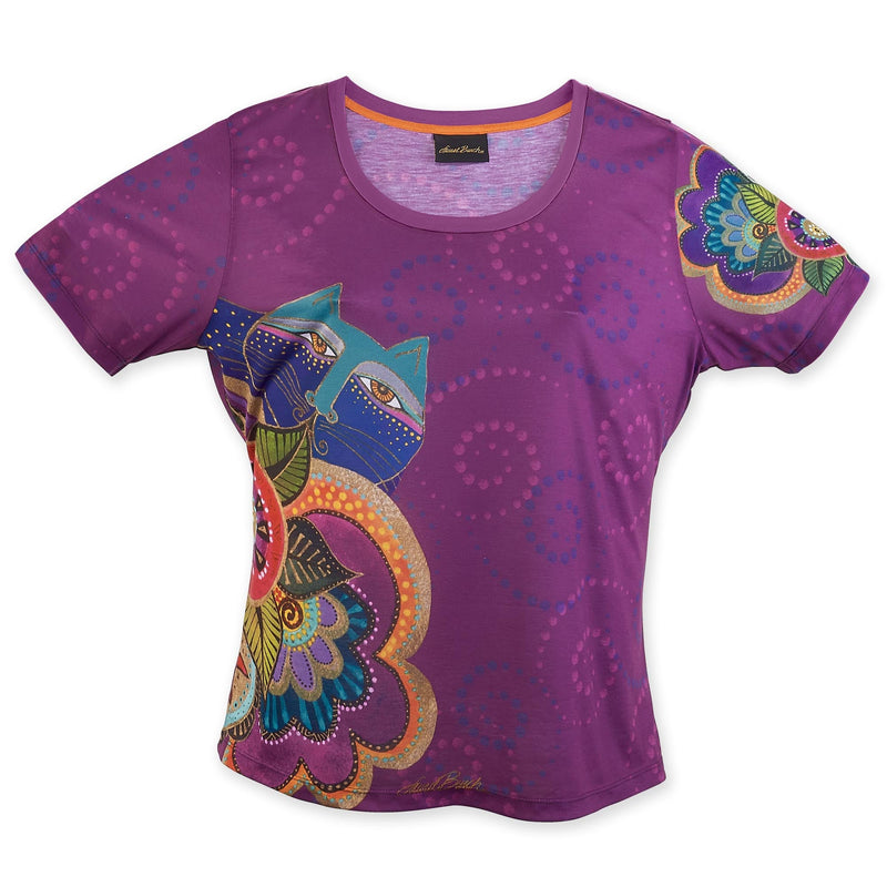 Carlotta's Cats Women's T-Shirt - Laurel Burch Studios