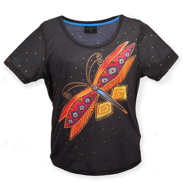 Dragonfly Women's T-Shirt - Laurel Burch Studios
