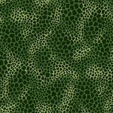 Earth Song Leopard Spots By-the-Yard - Olive Green - Laurel Burch Studios