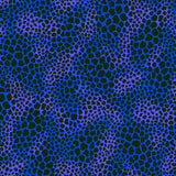 Earth Song Leopard Spots By-the-Yard - Royal Blue - Laurel Burch Studios