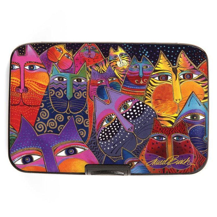 Fantastic Cats Armored Wallet - Laurel Burch – Laurel Burch Studios