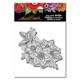 Festive Flora Cling Stamp Set - Laurel Burch Studios