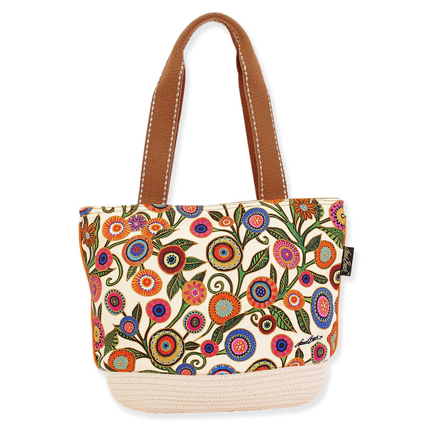 Fiesta Florals Medium Tote - Laurel Burch Studios