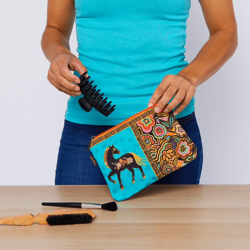 Fiesta Mare Cosmetic Bag - Laurel Burch Studios