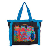 Frolicking Felines Weekender Tote - Laurel Burch Studios