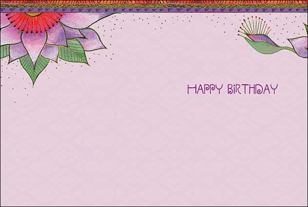 Inspire Your Spirit Birthday Card - Single - Laurel Burch Studios