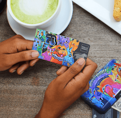 Credit Card Sleeves | Set of 6 | Laurel Burch Studios Credit Card Sleeves | Set of 6 | Laurel Burch Studios