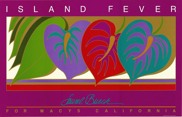 Island Fever Poster Print - 14" x 22" - Laurel Burch Studios