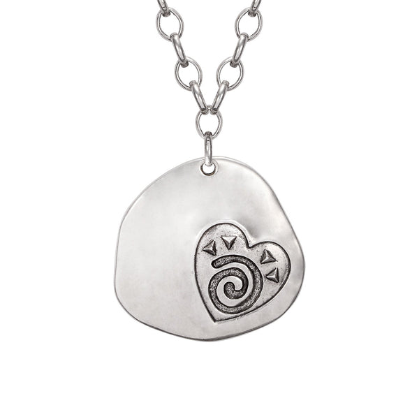 Jara's Heart Large Necklace - Laurel Burch Studios