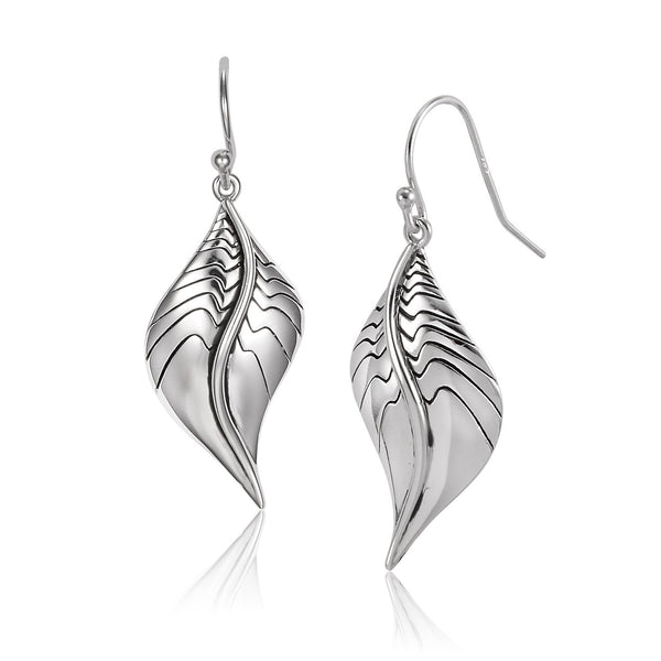 Laurel Leaf Earrings - Sterling Silver - Laurel Burch Studios